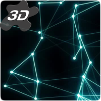 تصویر نسخه آخر و کامل Plexus Particles 3D Live Wallpaper برای موبایل