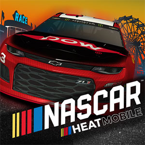 تصویر جدیدترین نسخه NASCAR Heat Mobile ماشین سواری اندروید مود دیتا
